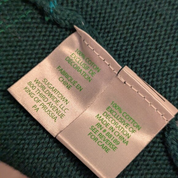 Lilly Pulitzer Tatum Cardigan Ombre Blue-Green EUC 2XL - Picture 5 of 7